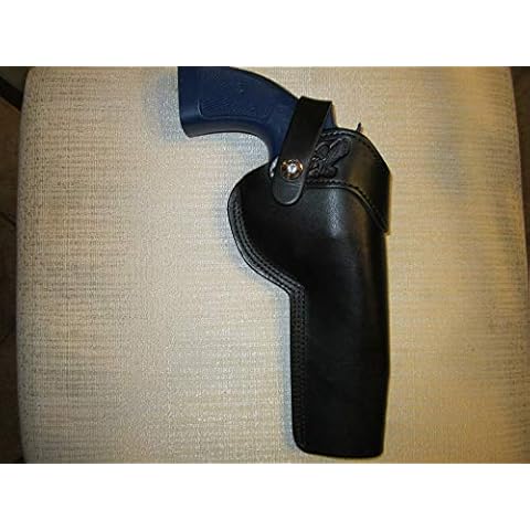 Ruger GP 100 & S&W 686 & 586 357 Magnum with 6" Barrel, Right Hand Belt Holster Cover