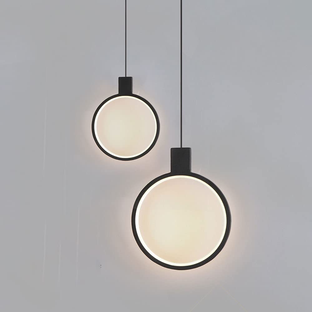 Suspension LED 18W lustre moderne pour îlot de cuisine et salle à manger