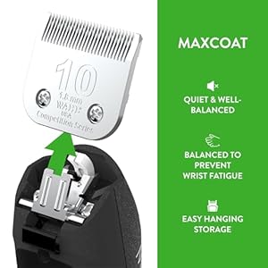   Wahl-Pro-Animal-Pet-MaxCoat-Clipper-Dog-Cat-Horse-Clipper-Powerful-Pet-Grooming-Clipper-Corded-Pet-Clipper-Quiet-Black