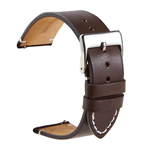 Bracelets de montre en cuir 22mm haut de gamme à dégagement rapide