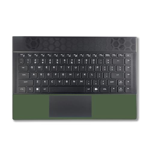 Image of MightySkins Skin Compatible with Alienware X14 R2 (2023) Full Wrap Kit - Solid Olive | Protective, Durable, and Unique Vinyl Decal wrap Cover | Easy to Apply & Change Styles | Made in The USA