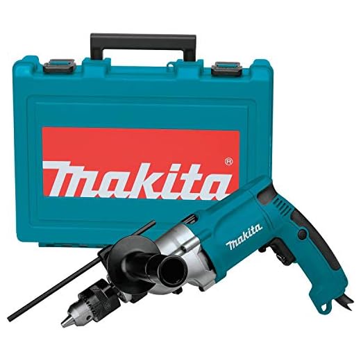 Makita HP2050F 240 V 13 mm Percussion Drill in a Carry Case