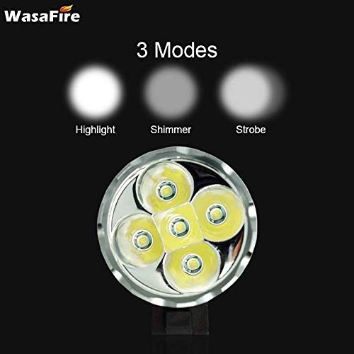 Lumière de vélos 5 * T6 LED Phare vélo 18650 Batterie Lumière Farol vélo Avant Torch 7000 Lumen vélo Lanterne Lampe Frontale Luz Bicicleta