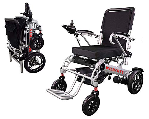 Rubicon Extreme Sport Portable Motorized Electric Power Wheelchair Foldable Lightweight Dual Motor Aviation
