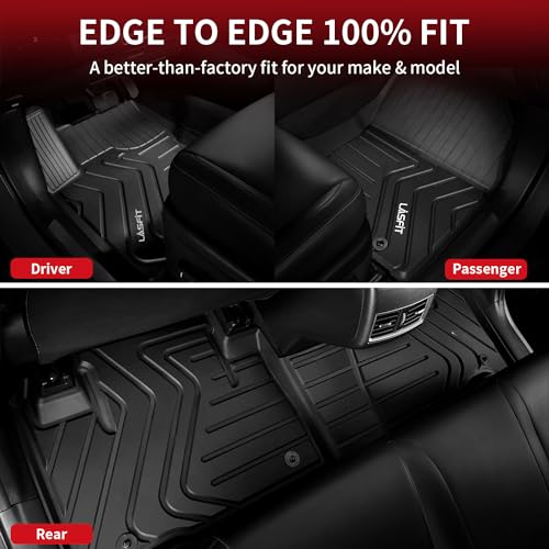 Image of LASFIT Floor Mats Fit for 2015-2021 Lexus NX200t NX300 NX300h, Black