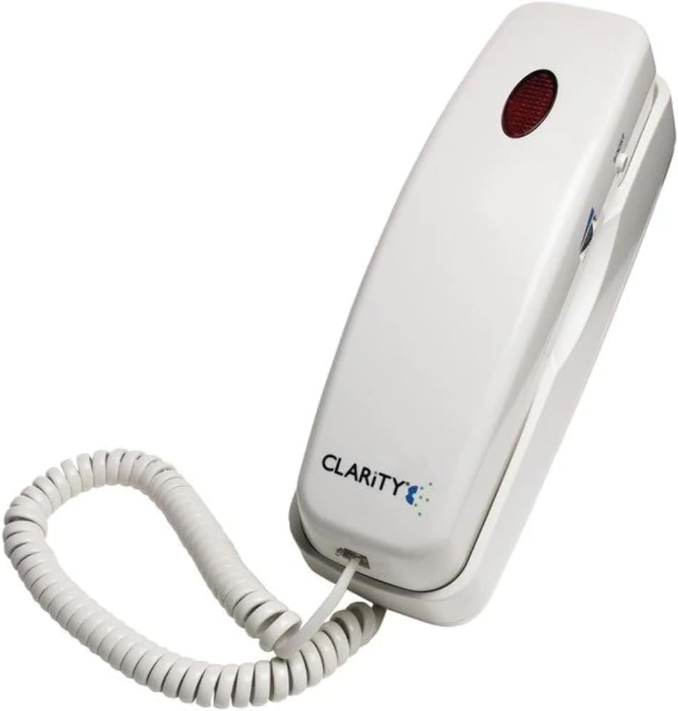 Clarity Amplified Corded Trimline Phone with Clarity Power Technology (C200)