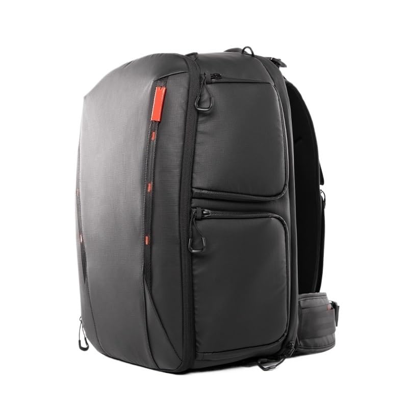 Borsa Reflex Zaino for fotocamera 25L Borsa a tracolla da viaggio(25l Sky Black)