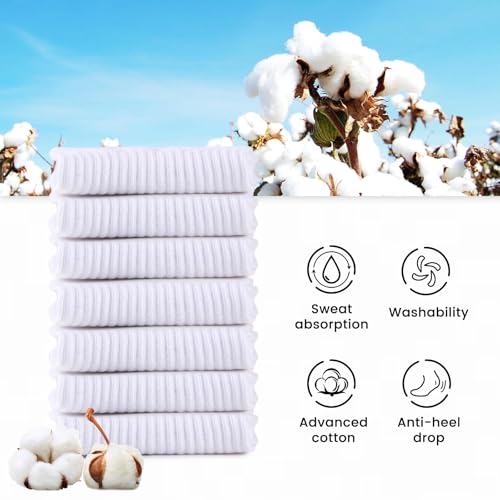 COOVAN No Show Socks Womens 7 Paris Cotton Low Cut Non Slip Casua Invisible Short Thin Boat Liner Socks2