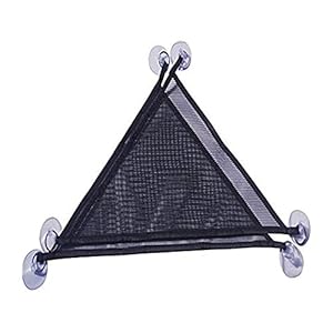 YUIP 2 stuks mesh reptielen hangmatten voor Lizard Snake, reptielen hagedissens slangen hangmat ligbed ladder accessoires net hangend bed speelgoed
