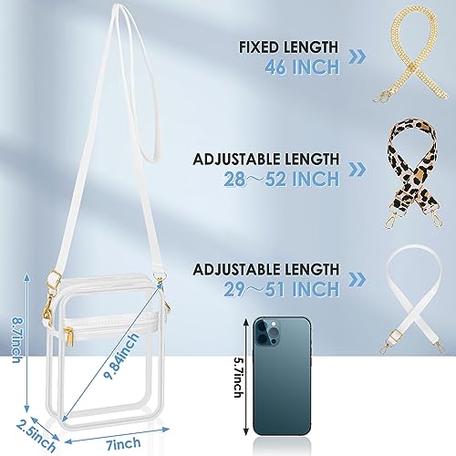 Clear Bag - Stadium Approved, Waterproof Purse for Concerts, Sports, Festivals3