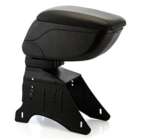 Image of Kozdiko Car Armrest Black Color - Hyundai I10 Grand