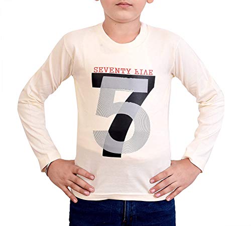 Image of Devil Boy's Cotton Full Sleeve Cartoon Printed T-Shirt Pack of 2