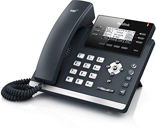 Yealink T42G Skype for Business Desk Phone | T42 VoIP Phone | POE Powered (Renewed)
