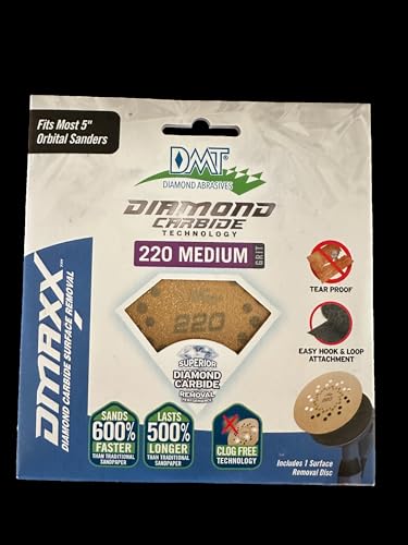 Disque en acier de retrait de surface DMT DMAXX abrasif diamant grain 220 - 6