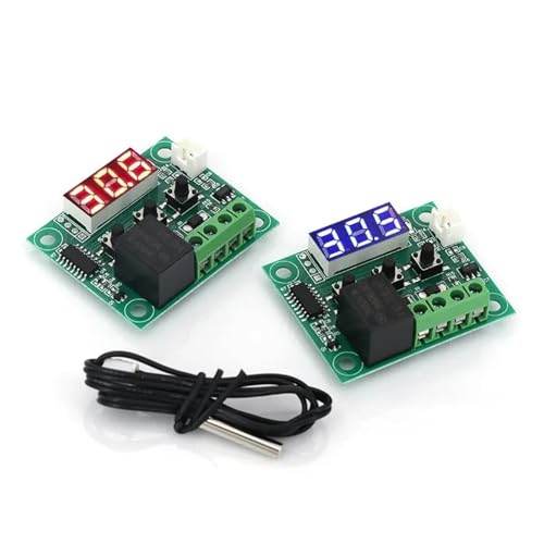 Controlador térmico W1209 de 12V para regular la temperatura en incubadoras y acuarios