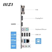 MSI PRO B760M-P DDR4 Mainboard, Unterstützt Intel 12., 13. & 14. Gen Core Prozessoren, LGA 1700, DDR4 Memory Boost 4800+MHz/OC, PCIe 4.0 x16 Slot, M.2 Gen4 Slots, Micro-ATX,divers,M-ATX – Ansicht 6