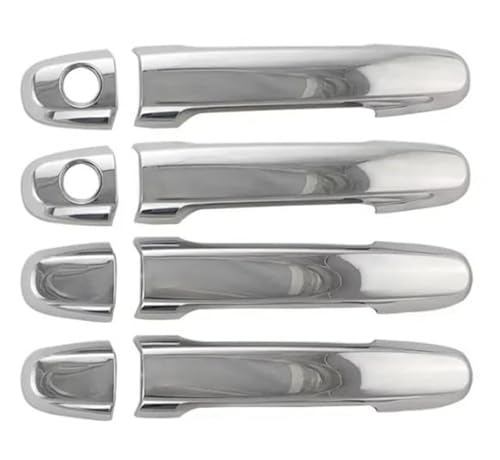 8 Poignées porte chromées ABS pour Camry 2003-2006 type B