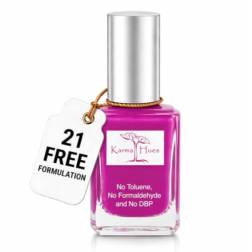 Karma Naturals Nail Polish Non-Toxic Vegan & Cruelty-Free (VERONICA 0.43 fl oz)