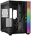 Produktbild be quiet! Light Base 600 DX Black PC-Gehäuse, atemberaubender Panorama-Blick, Show Case, Dual Chamber Design, massiver ARGB LED-Streifen, invertiert und horizontal nutzbar, Backside Connector Design