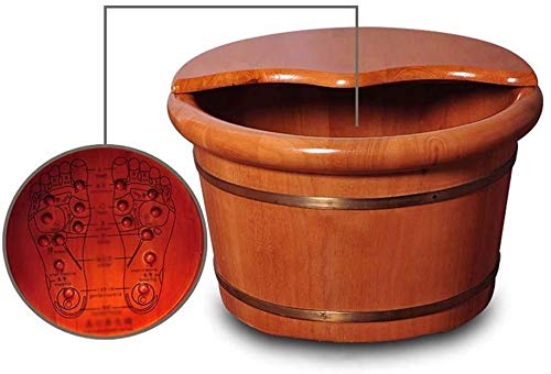 Bañera de madera para pedicure y spa de pies miniatura 3