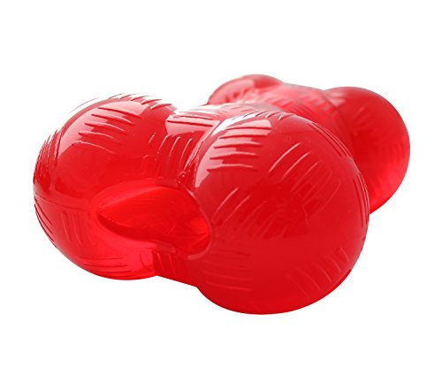 Pet Love Jouet à Mâcher pour Chien Mighty Mutts Tough Rubber Bone Medium