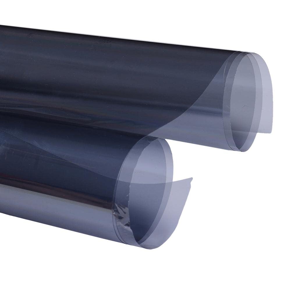 Pellicola Oscurante Vetri Auto 75 cm x 3m 75% di auto a grigio chiaro TINT Finestra posteriore anteriore Isolamento di calore Film Solar Tinting 68% Film solare Pellicola Oscurante Per Vetri Auto