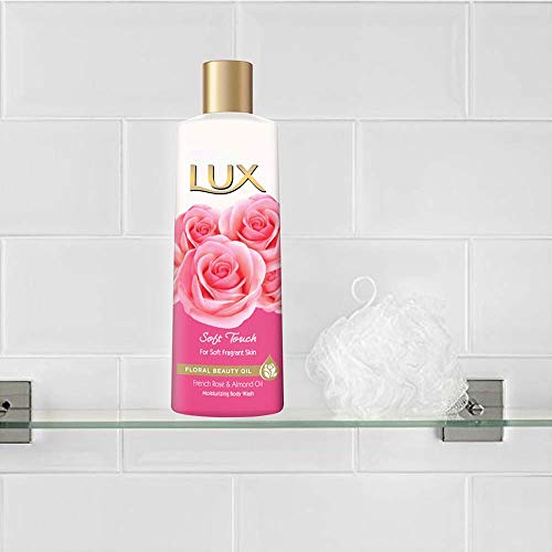Image of Lux Soft Touch Body Wash with French Rose & Silk Essence Oil, 235 ml (Pack of 2)