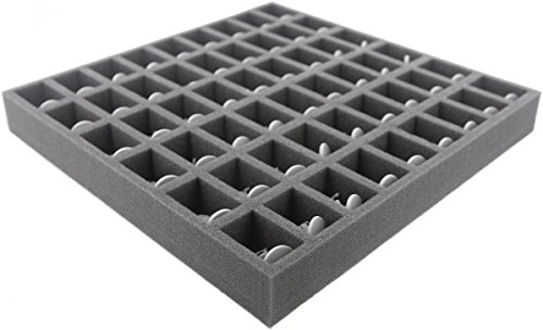 Feldherr AG035ZC02 35 mm Schaumstoffeinlage mit 54 Fächern kompatibel mit Zombicide Brettspiel Box – Bild 8