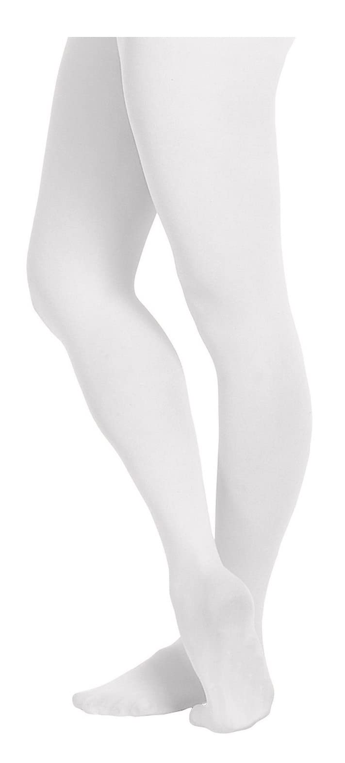EMEM Apparel Girls' Opaque School Uniform Microfiber Footed Tights