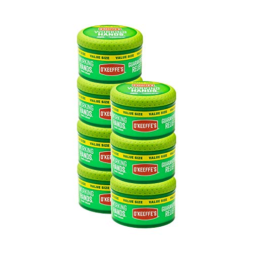O'Keeffe's K0680001-7 Working Hands Hand Cream in Jar (7 Pack), 6...