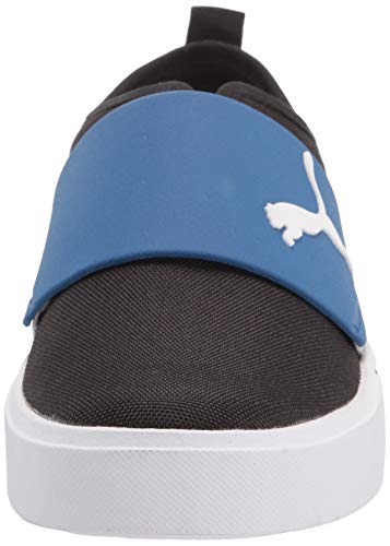 PUMA Kids Boys El Rey Canvas Slip On Sneakers Shoes Casual - Black - Size 6 M2