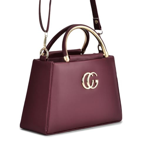 Image of BAGMODE Women's Handbag | Medium Size | Crossbody Bag with Top Handle Strap | Stylish Ladies Shoulder Purse for Daily Use or Events