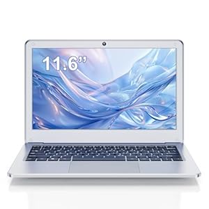 Computadora portátil de tamaño pequeño, mini portátiles de 11.6 pulgadas, 8 GB de RAM, procesador N4000 de doble núcleo, SSD de 128 GB ROM, cuaderno delgado y ligero para el trabajo, la escuela,