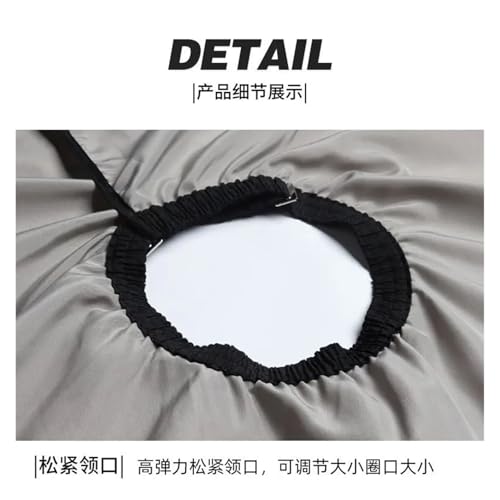 Capa profesional para corte y tintura de cabello impermeable miniatura 5