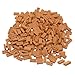 MECCANIXITY Miniature Bricks Clay Mini Wall Brick Model Brick Building Set for Model Building Dolls Pet Houses Garden Red Pack of 300 Scale 1/16 15x8x4.5mm/0.59x0.31x0.18