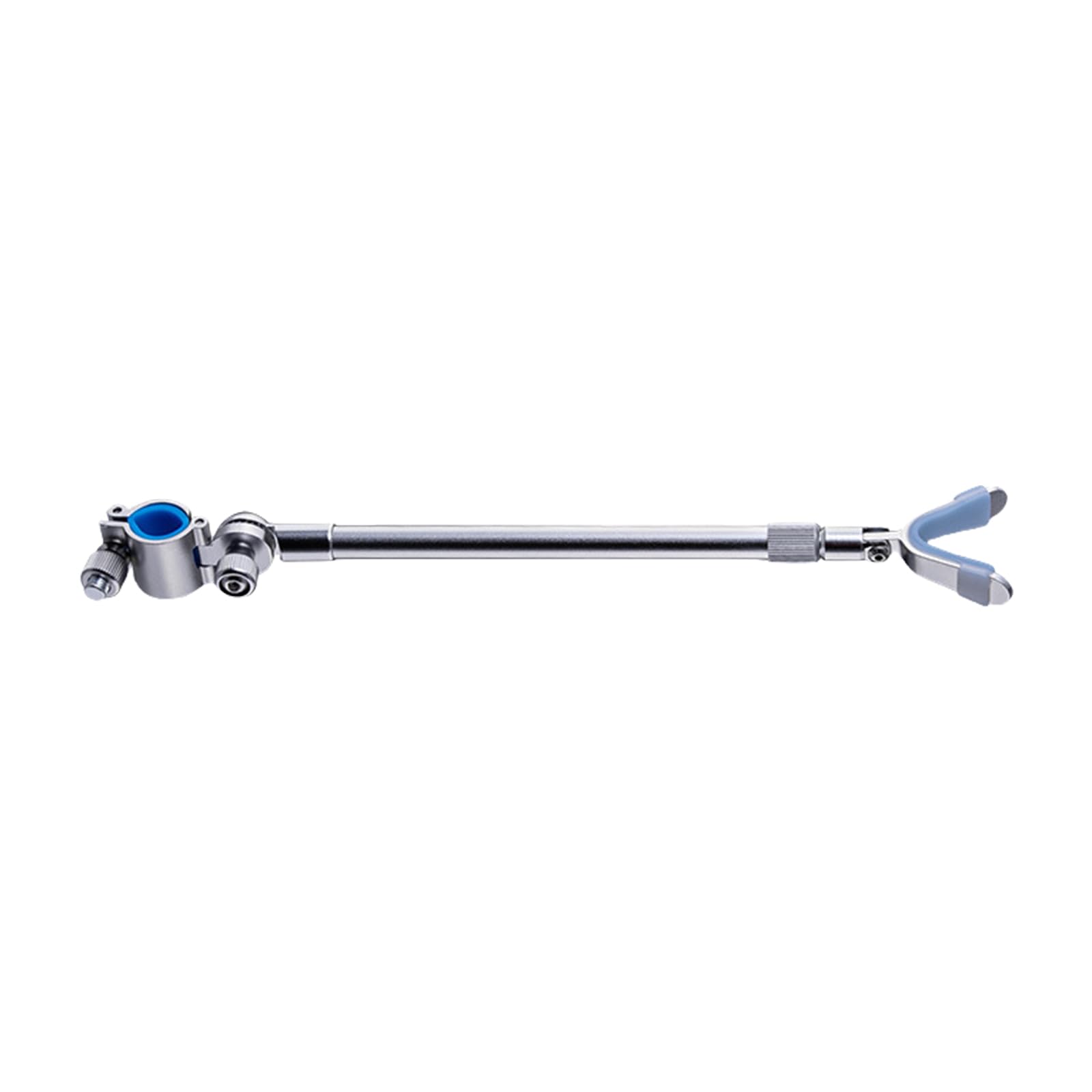 Yhplxyuus Fixing Fishing Rod Holder Rear Hanging Bracket Fishing Rod Bracket Stretchable Fast Release Aluminum Telescopic Holder Fast Release