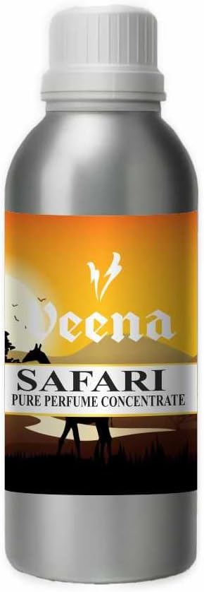Veena Premium Long Lasting Perfume Concentrate Oil | Perfume Making Raw Material | Attar Oil for Men & Women” Universal Fragrance (Safari 100 ml)