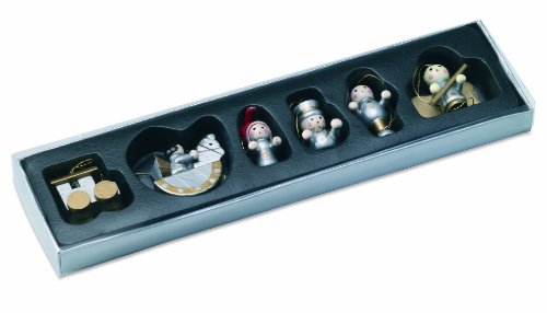 NoTrash2003 - Set di 6 decorazioni natalizie da