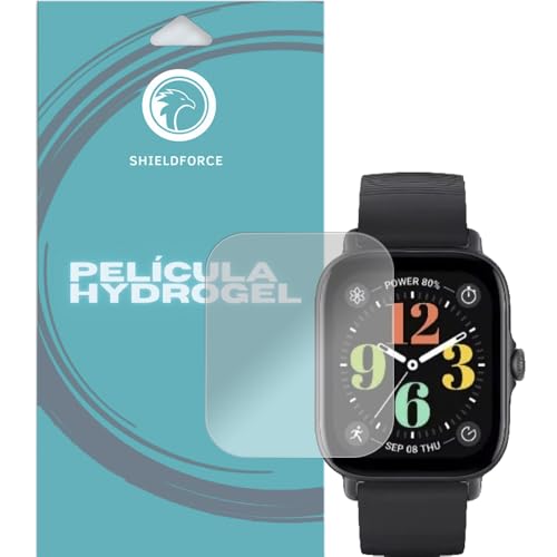 Película Para Amazfit GTS 4 Mini New Shieldforce Hydrogel Cobertura Total (3x tela)