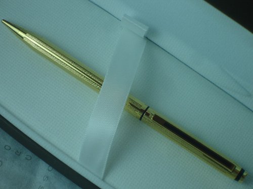 Image of Cross Made in USA Classic Signature Series and 22 Karat Gold Pencil 0.5mm Lead