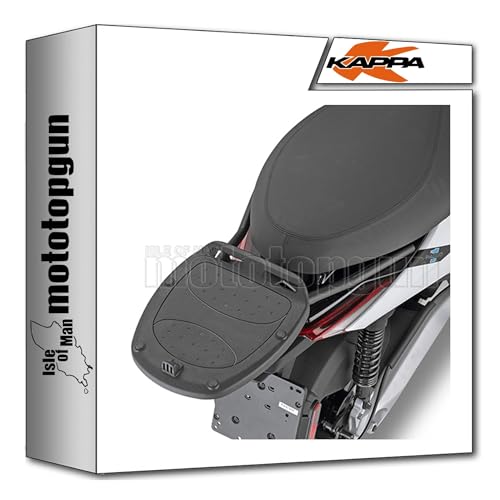 Kappa KR5618 support Monolock Piaggio 1 fixation topcase platine arriere Mototopgun