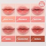 TIRTIR [*Mini Size Waterism Tinted Lip Gloss #27 Muty Rose, 0.06 Fl Oz – Kiss Ready Lipgloss, 12H Long Lasting Non Sticky Natural Tinted Glow Korean Multiuse Cheek and Lip Tint for Women gift - Image 4
