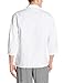 Chef Designs mens Red Kap® ¾ Sleeve Coat chefs jackets, White, Large US