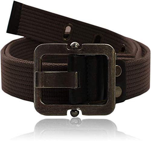 Eurosport Authentic Canvas Tactical Belt - WB2825 - Brown - Medium/Large