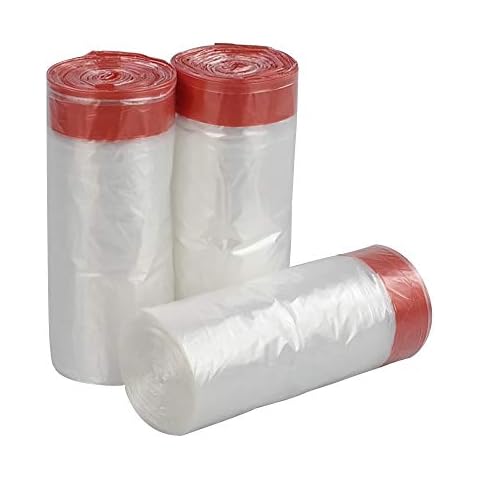 Innouse Small Bin Liners 5L, Drawstring Trash Bags, 120 Bags Cover