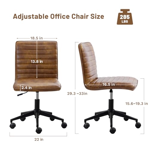 Luxury Leather Office Chair Ergonomic