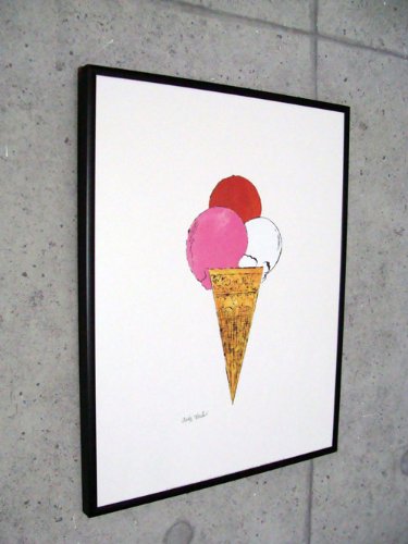 Amazon.co.jp: ポスター アンディ ウォーホル Ice Cream Dessert