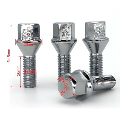 Tornillos de rueda para BMW E90 E91 E92 E93 soluciona vibraciones con tuercas M12x1.5 de 17 mm 3