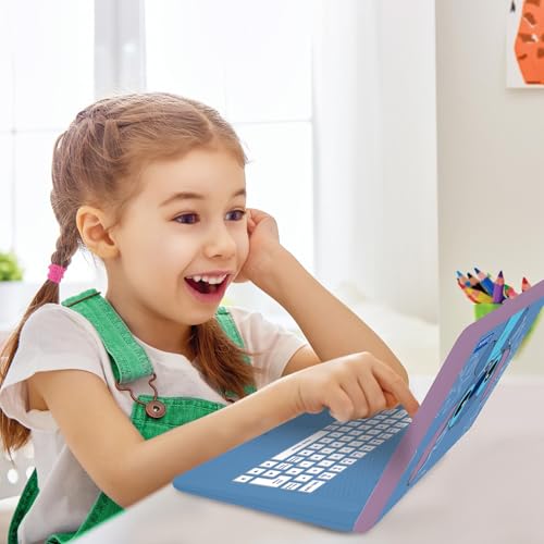 LEXIBOOK, Disney Stitch, Bilingual and Educational Laptop ENGLISH/SPANISH, Toy for Children 170 Activities to Learn - Image 4