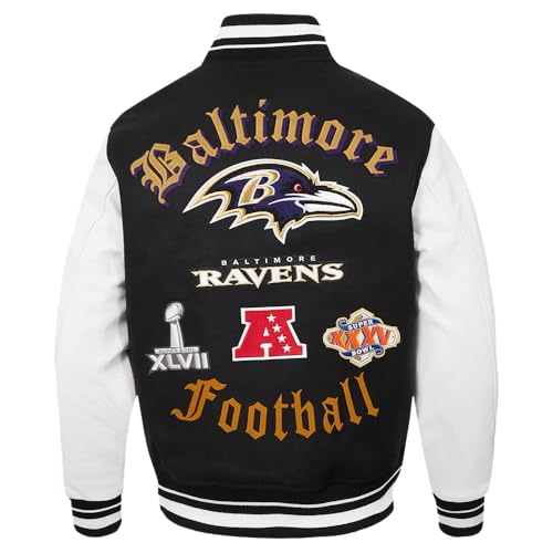 Image of Pro Standard Mens NFL Old English Varsity Jacket